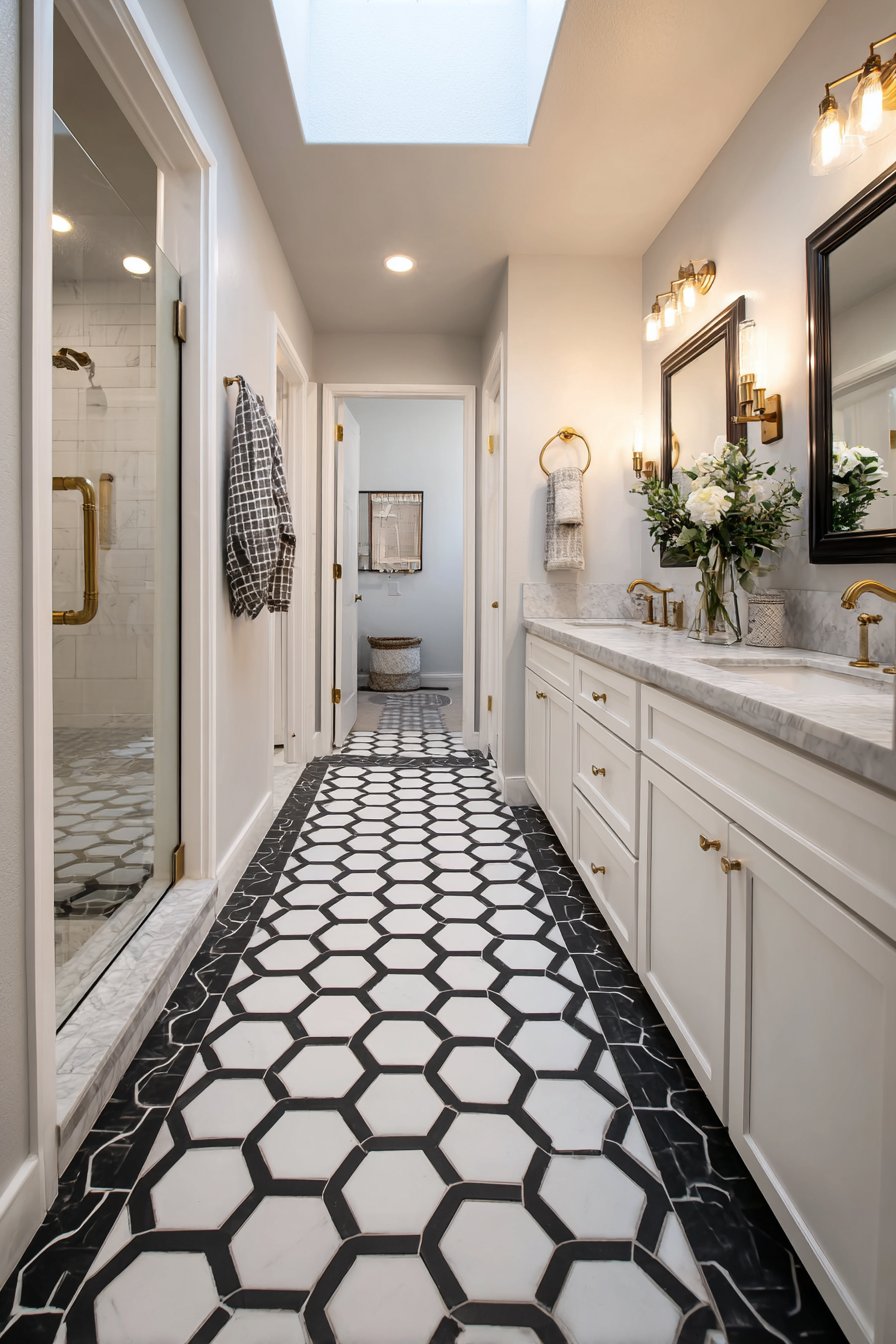 Contemporary Hexagonal Geometric Innovation