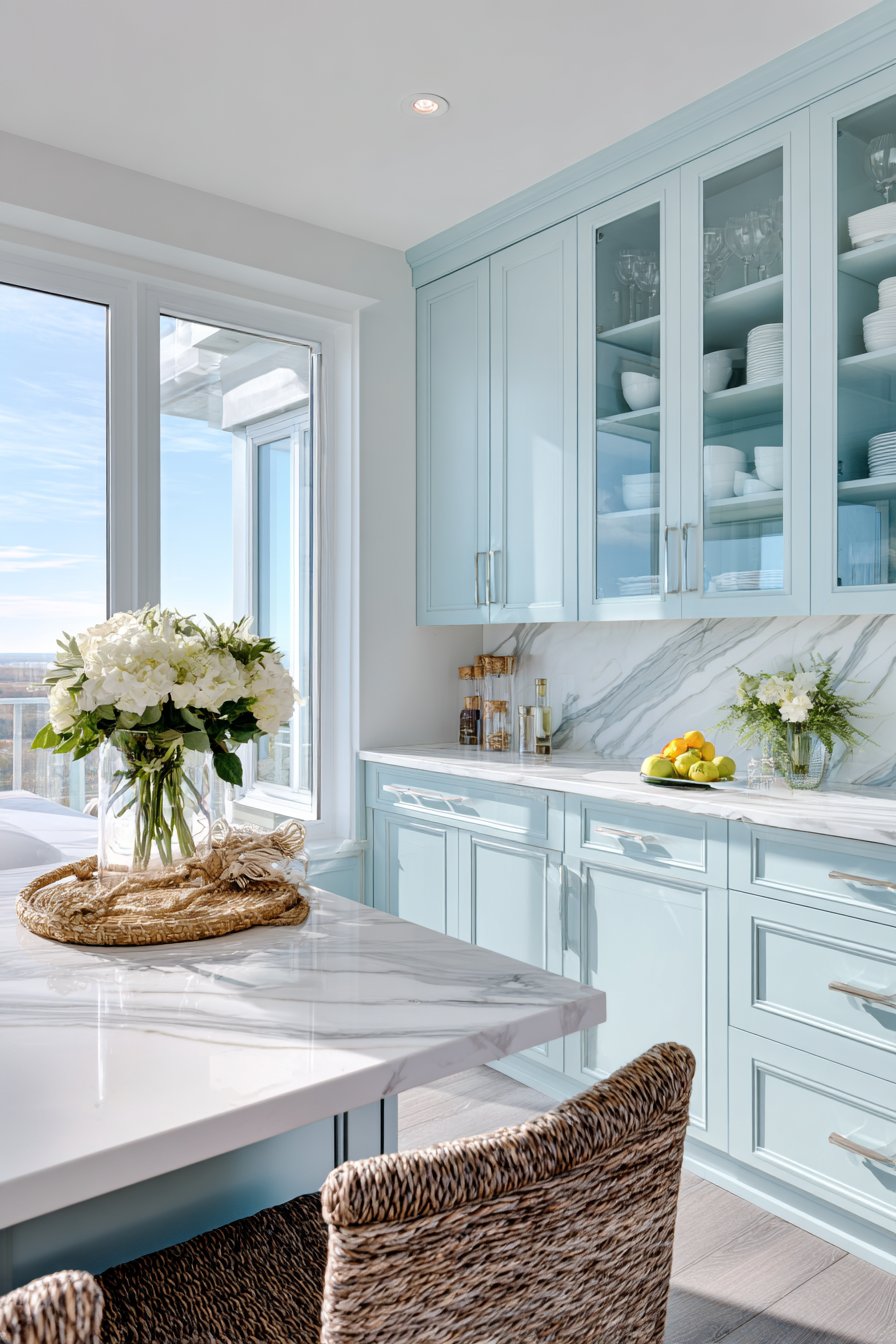 Coastal Aqua Serenity and Sea Glass Inspiration