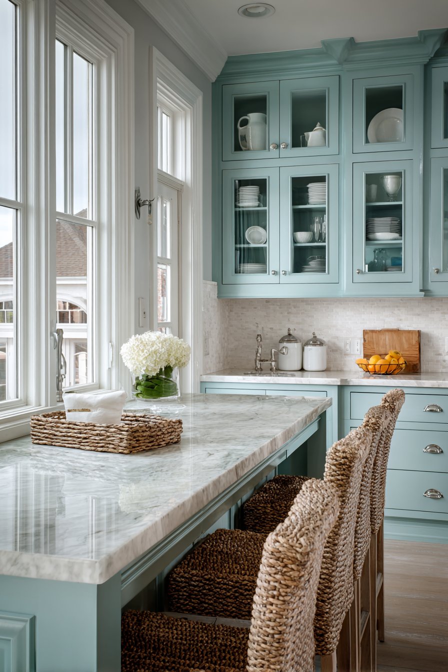 Coastal Aqua Serenity and Sea Glass Inspiration