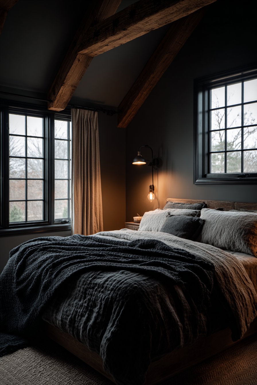 Dramatic Height with Exposed Beams