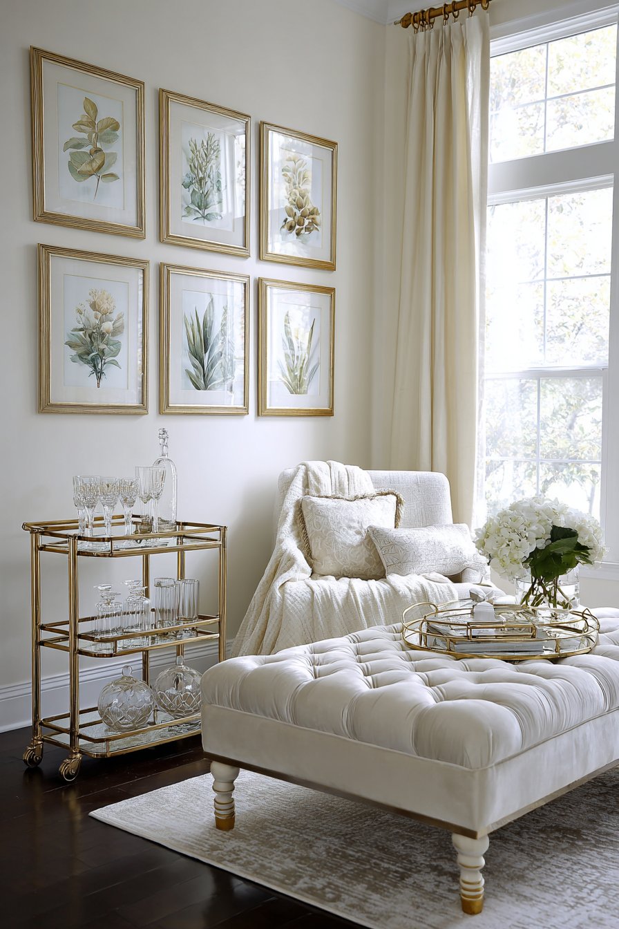 Glamorous Champagne and Blush Romance