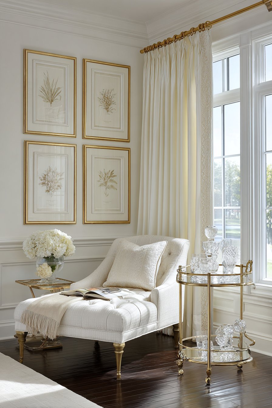 Glamorous Champagne and Blush Romance