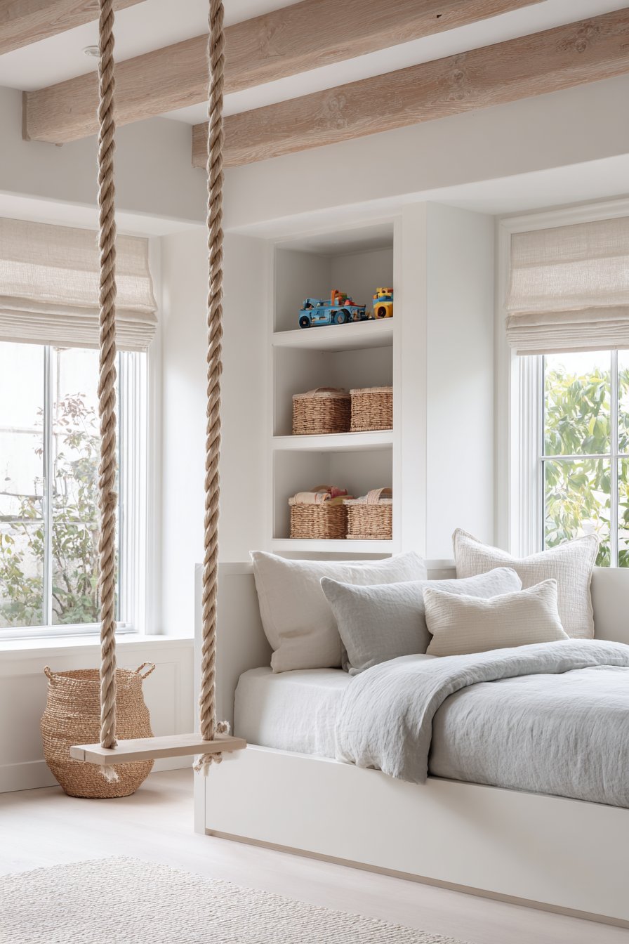 Scandinavian Minimalist Serenity for Calm and Focus