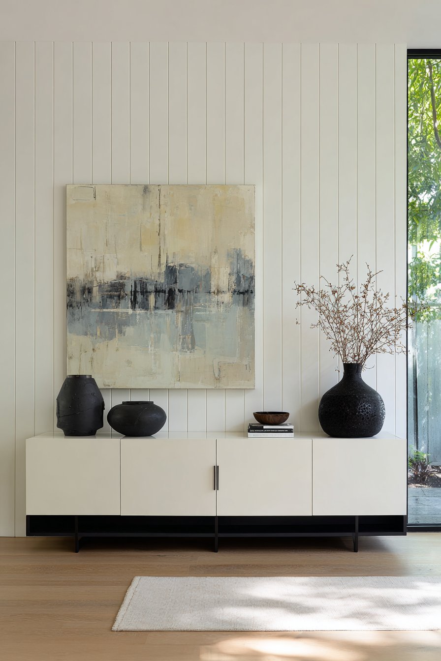 Minimalist White Shiplap Design