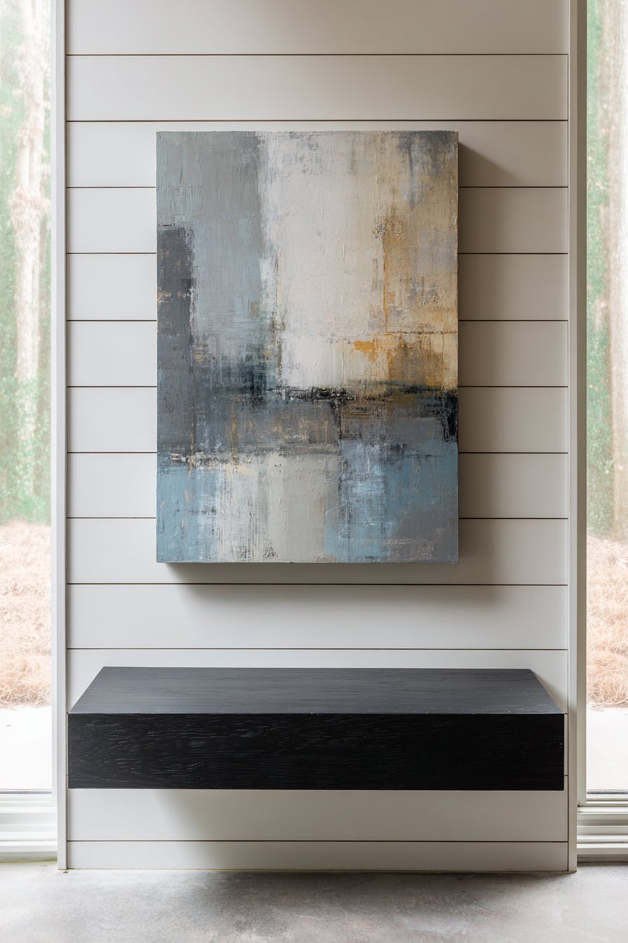 Minimalist White Shiplap Design