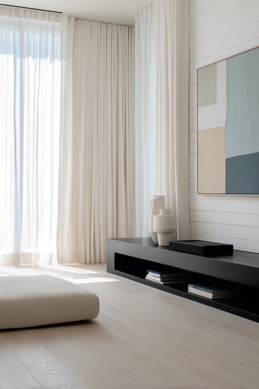 Minimalist White Shiplap Design