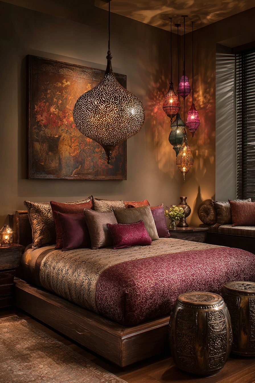 Ambient Lighting with Traditional Brass Elements