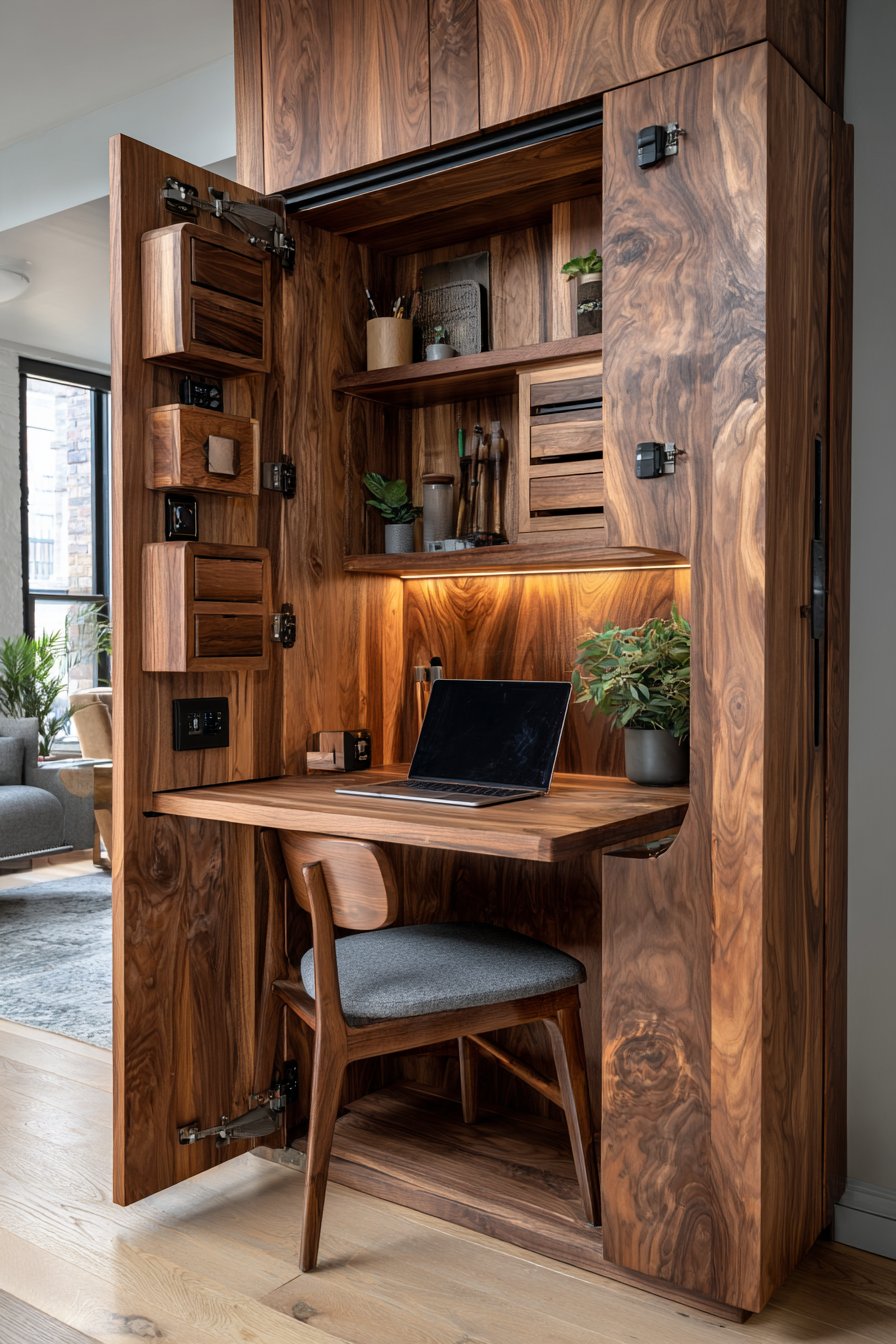 The Closet-Turned-Office Innovation
