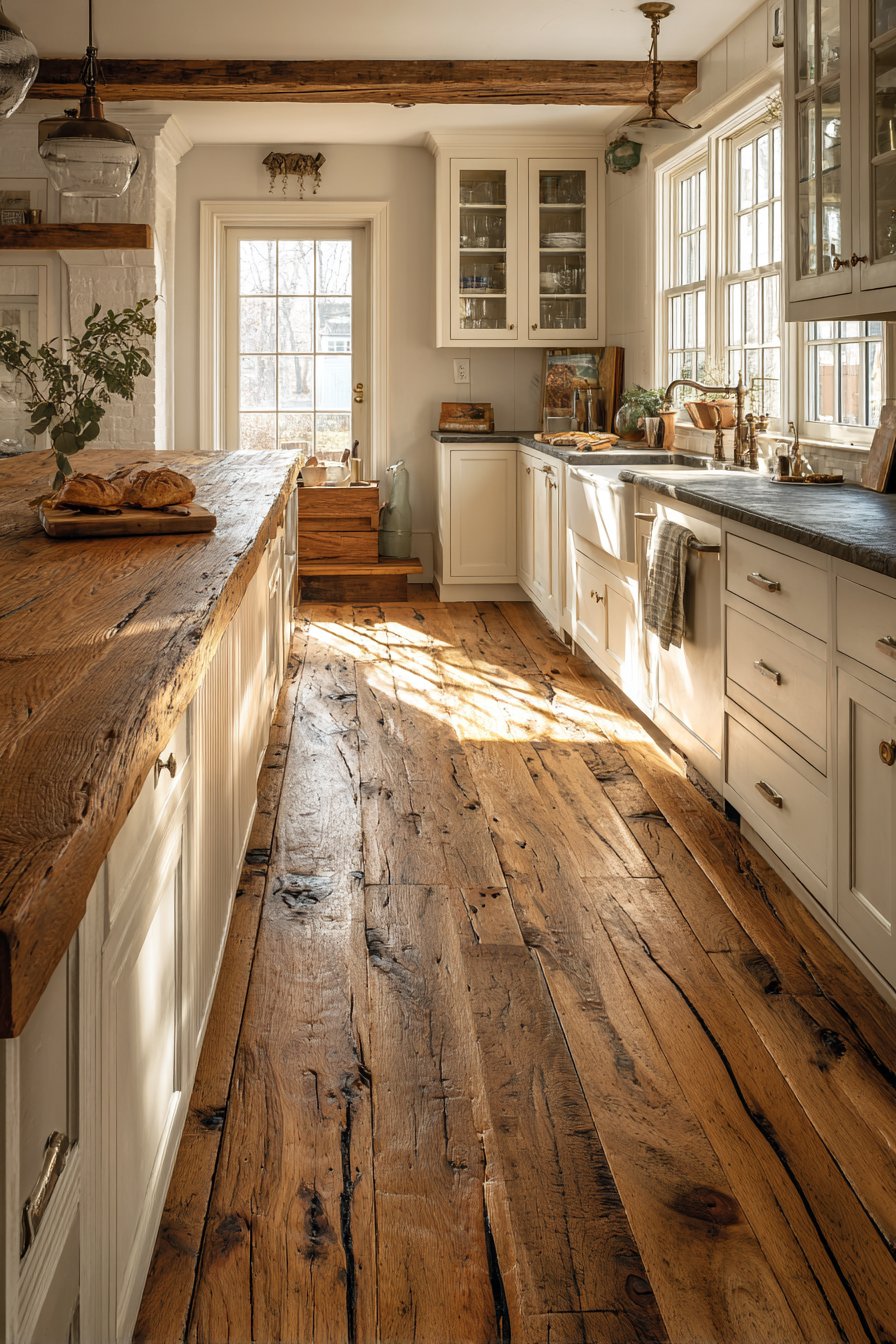 Butcher Block Beauty with Vintage Charm