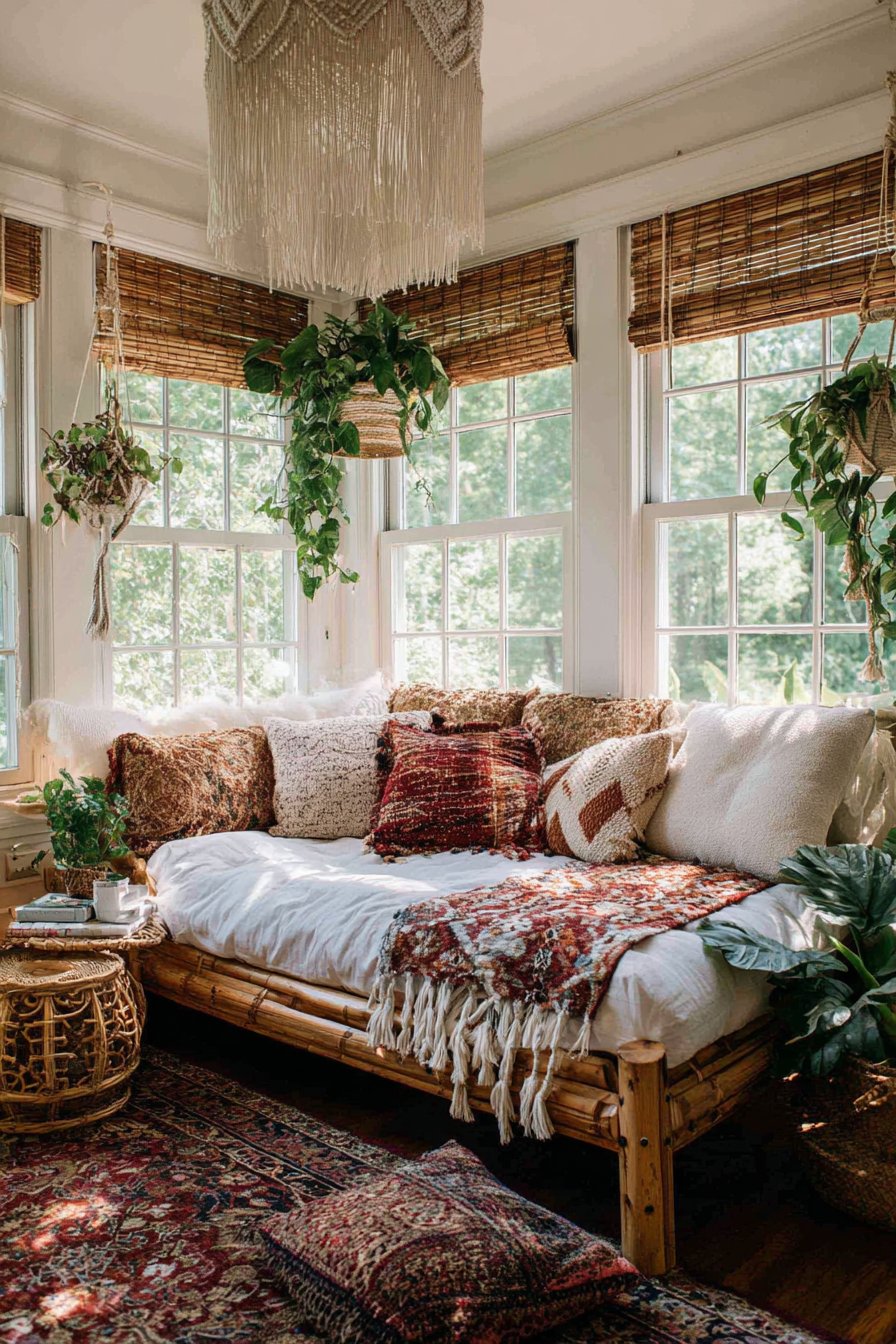 Bohemian Layered Textile Paradise