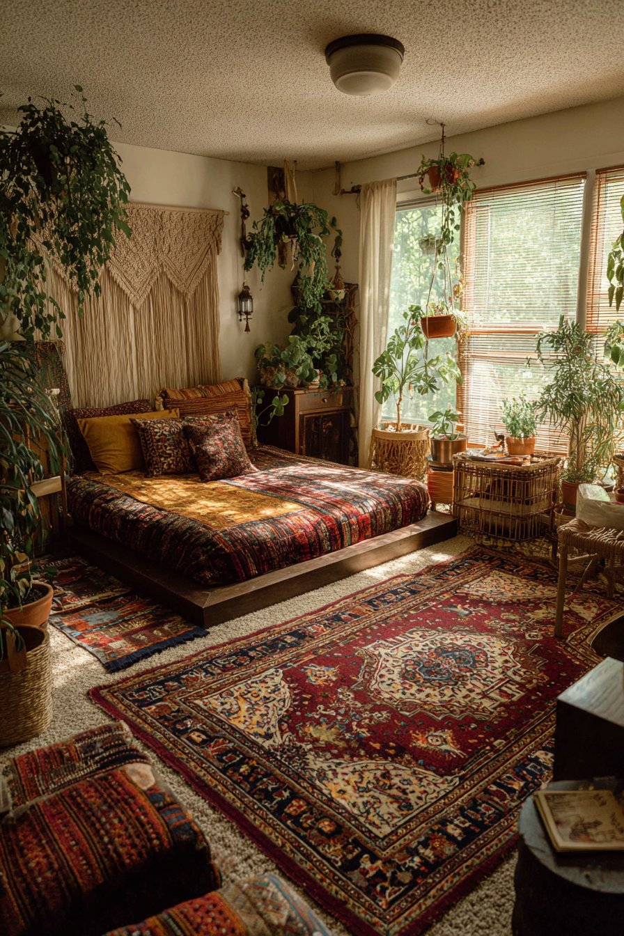 Bohemian Layered Textile Paradise