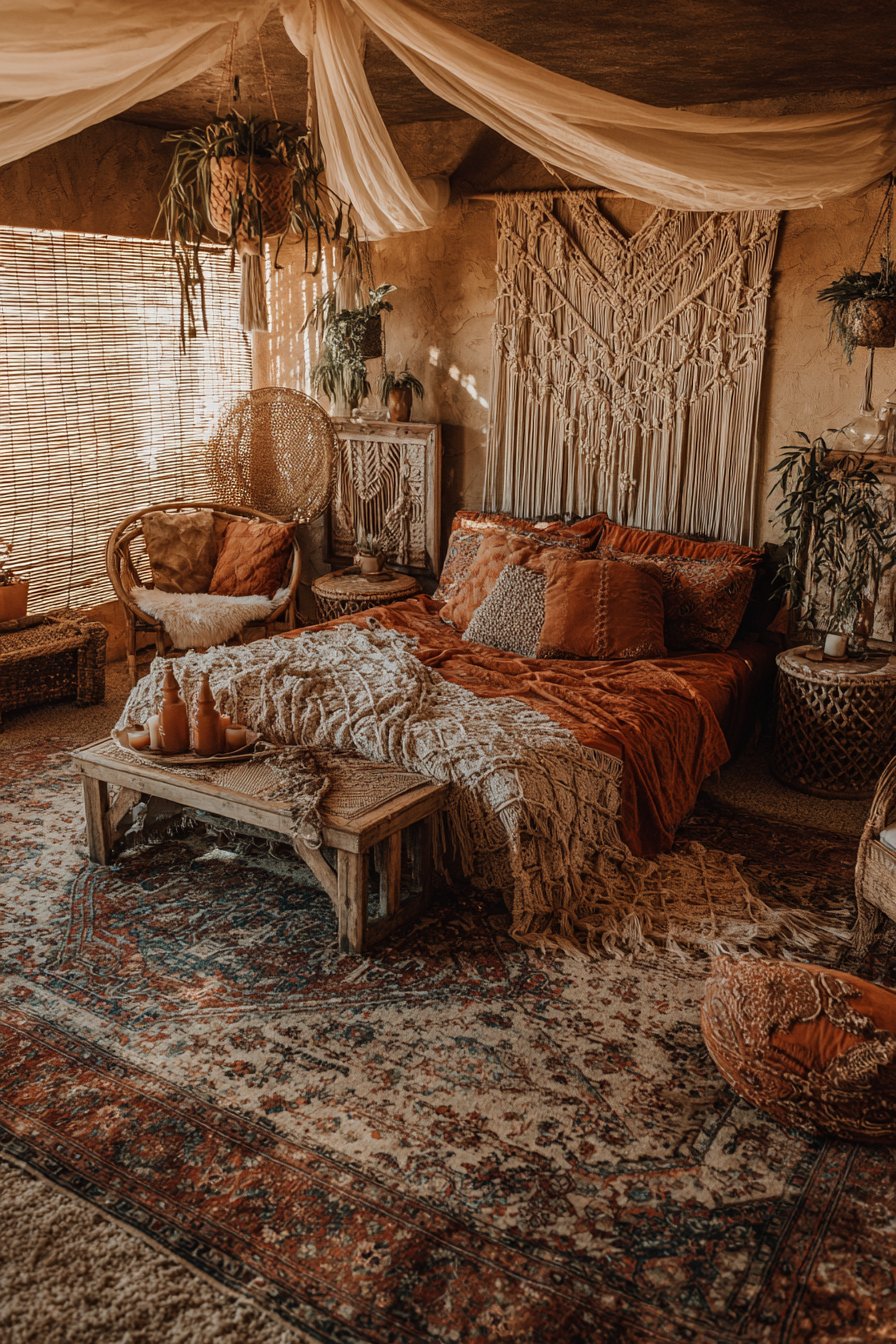 Bohemian Layered Textile Paradise