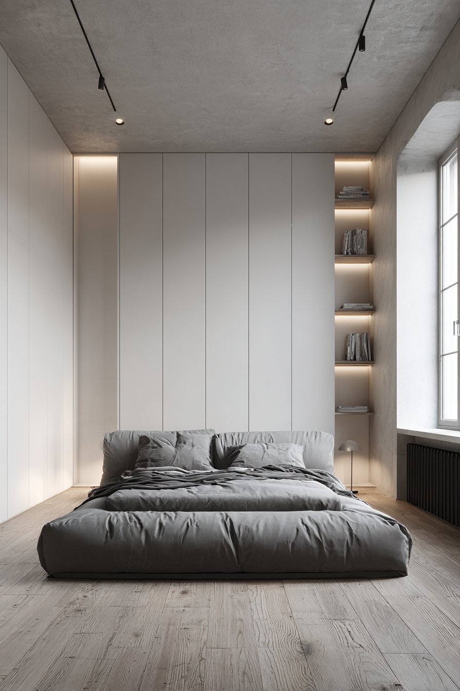 Minimalist Built-In Storage Haven