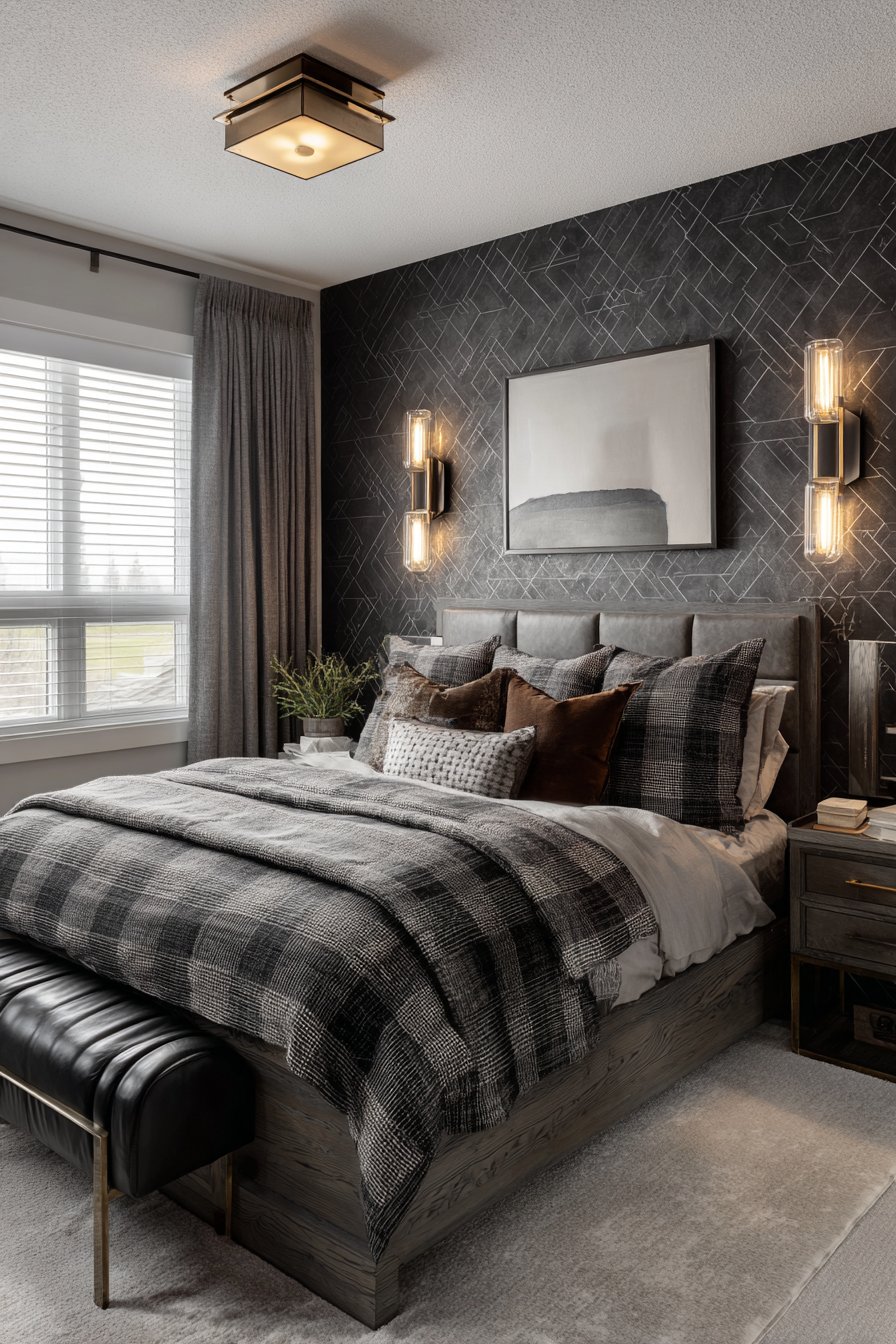 Transitional Style Primary Bedroom