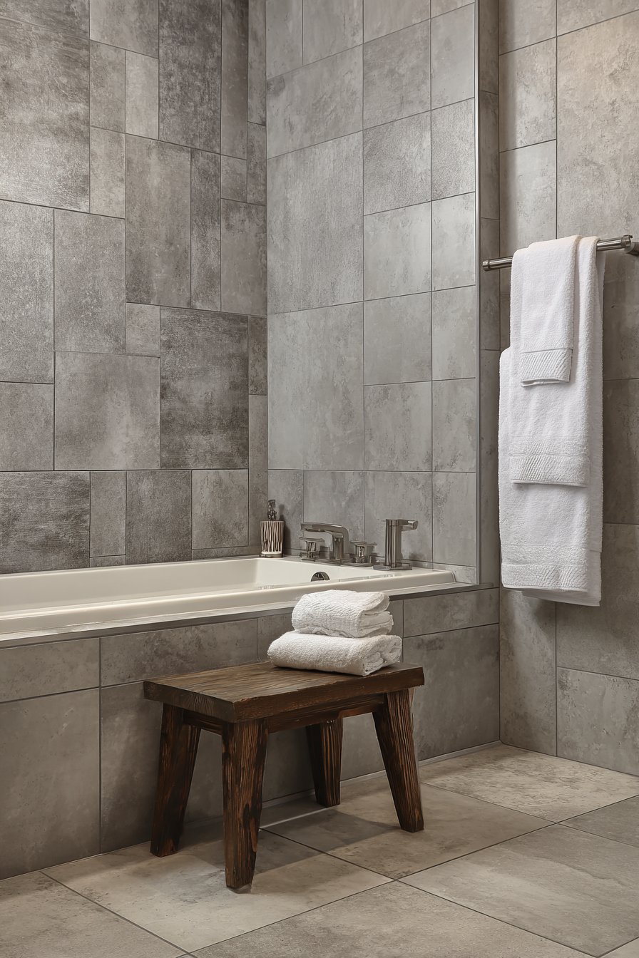 Monochromatic Grey and White Tranquility