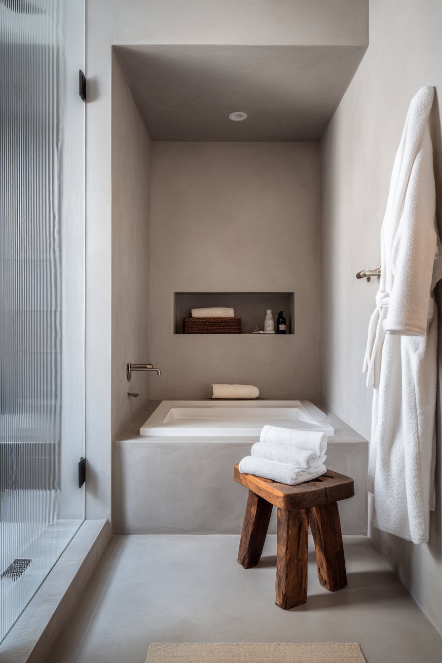 Monochromatic Grey and White Tranquility