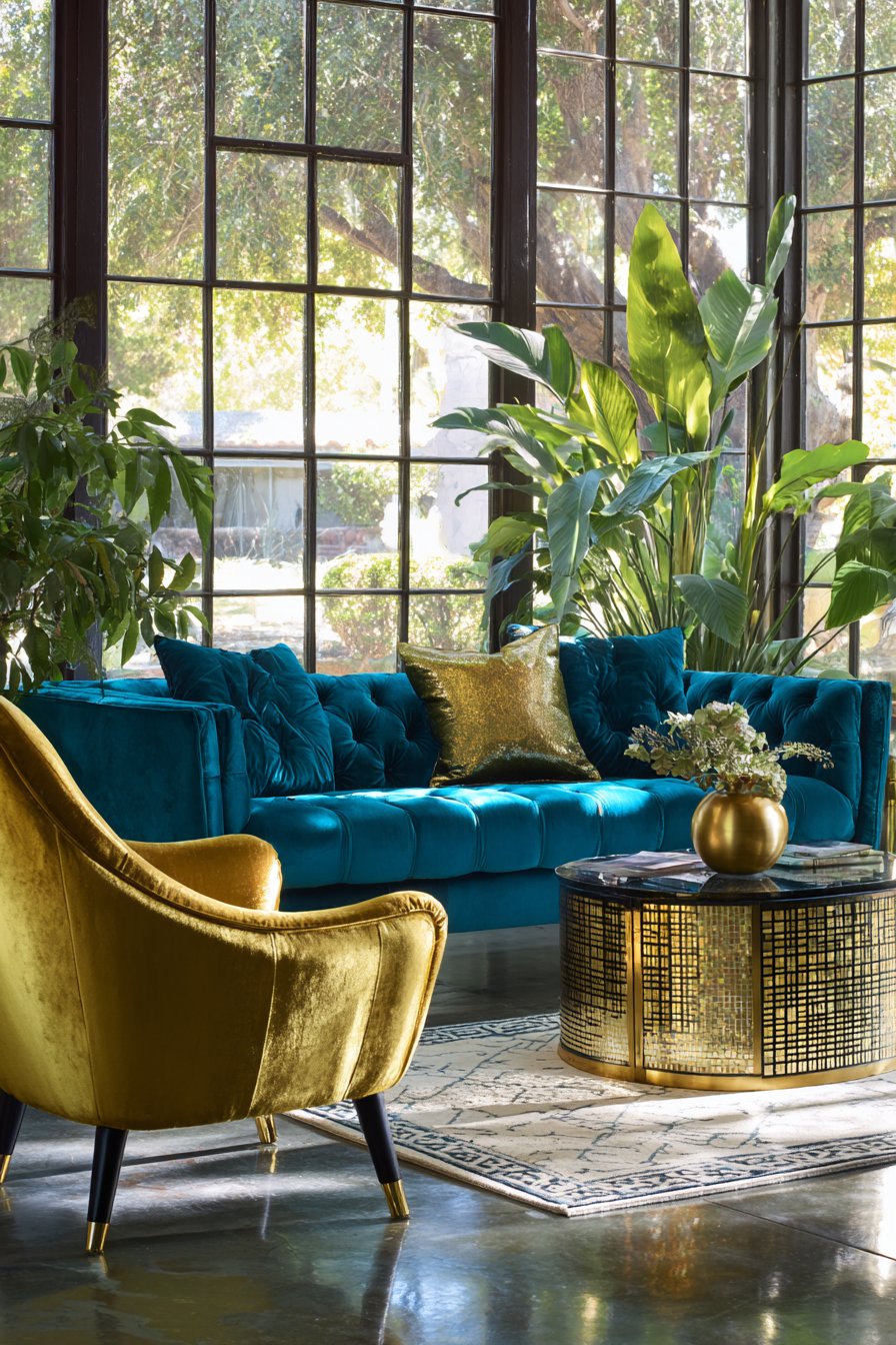  Jewel-Tone Chesterfield Glamour