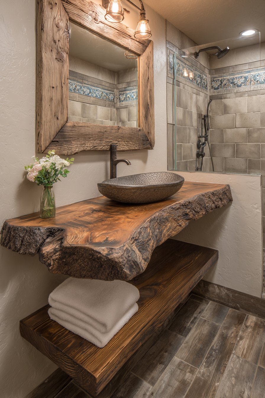 Rustic Wood-Look Porcelain Innovation