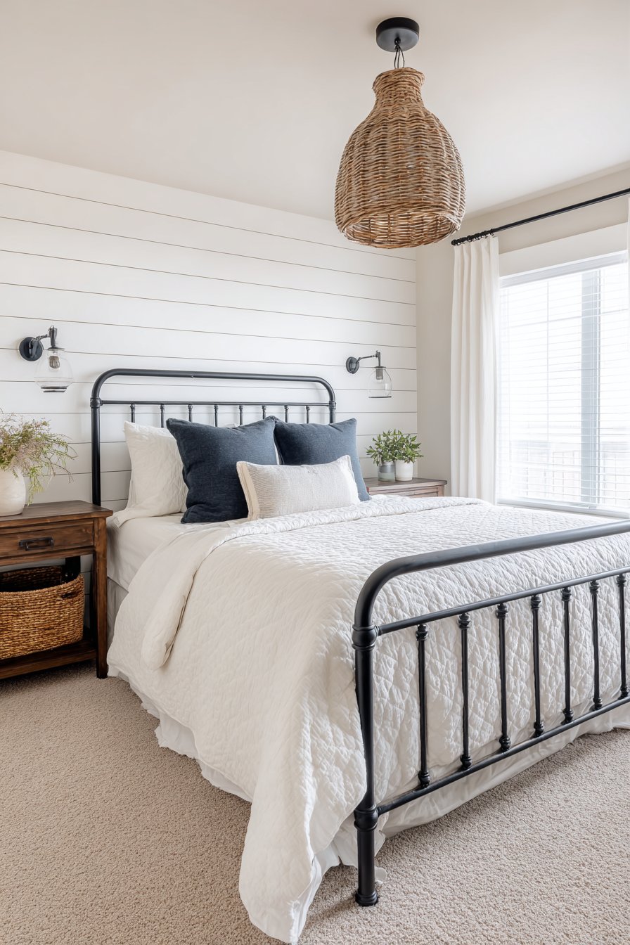 Modern Farmhouse Bedroom Charm