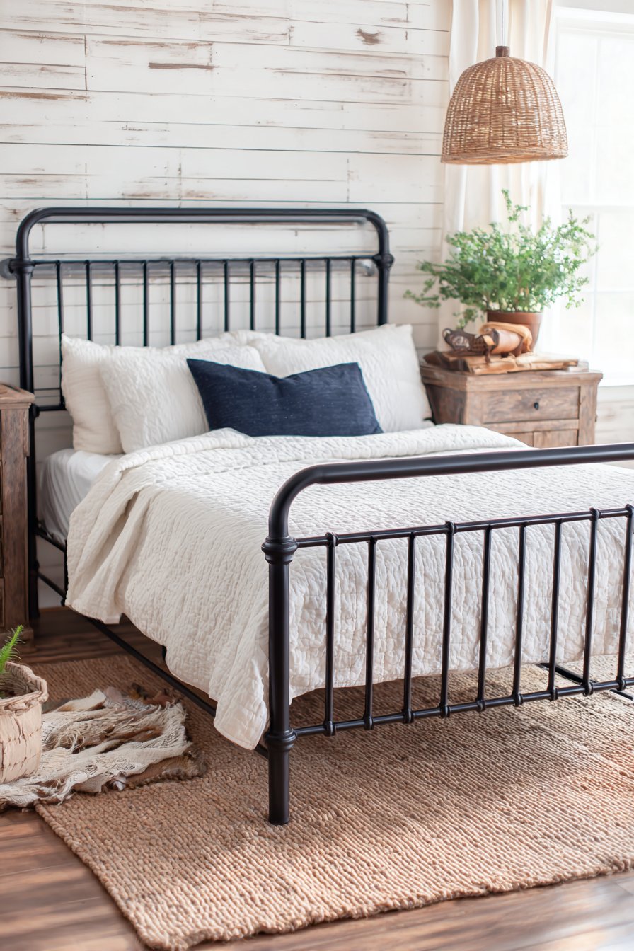 Modern Farmhouse Bedroom Charm