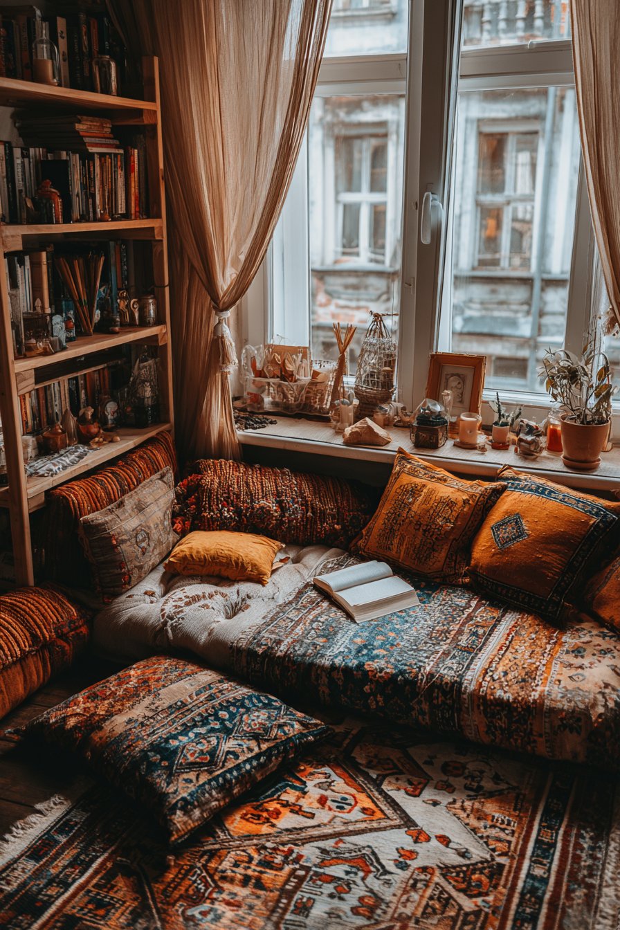 Cozy Reading Nooks and Personal Collections