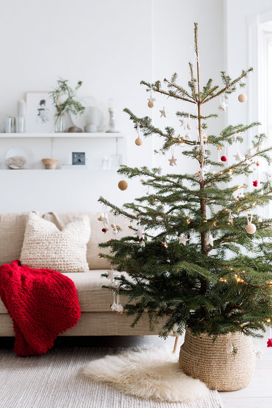 Scandinavian-Inspired Christmas with Hygge Atmosphere