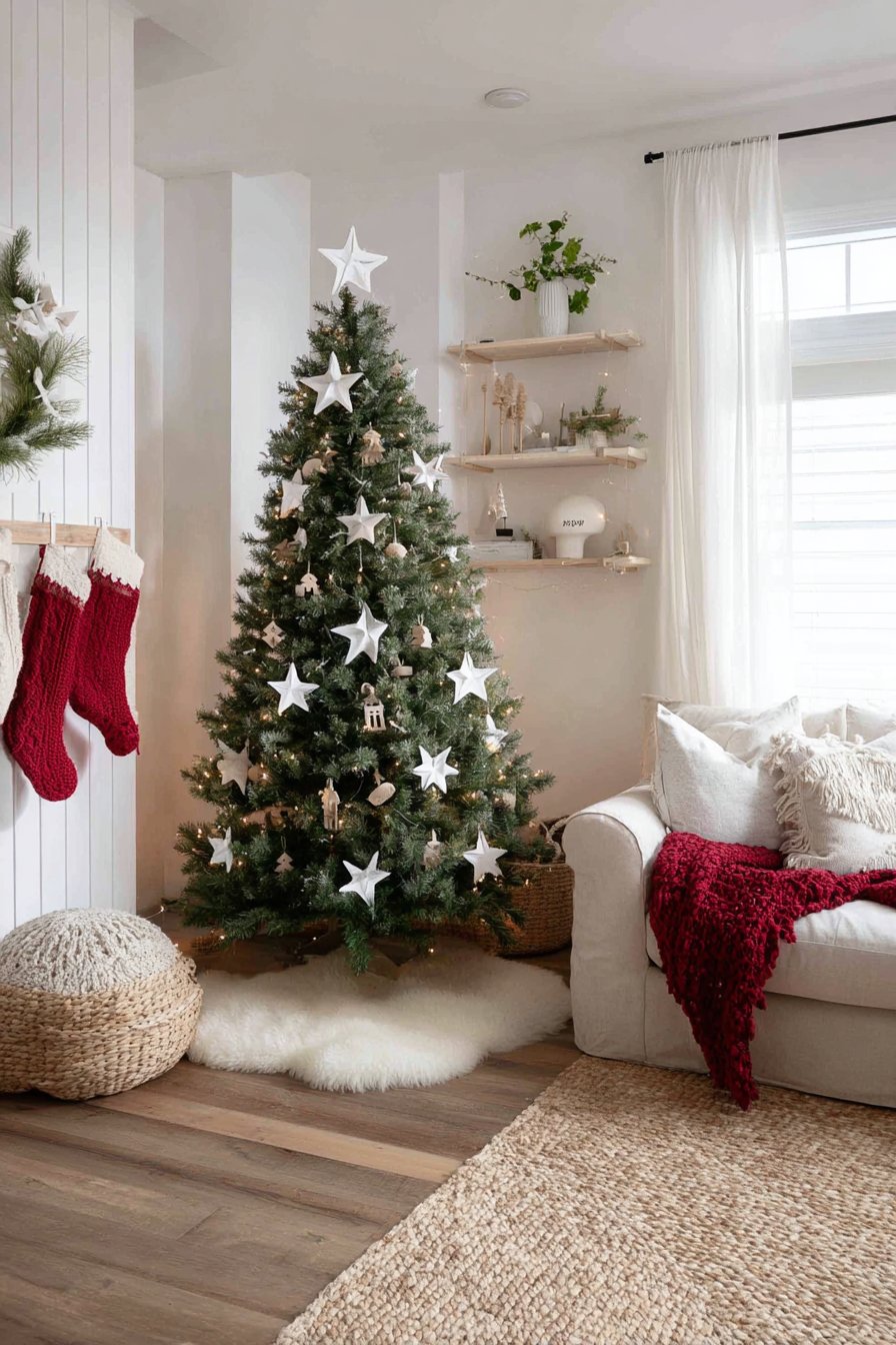 Scandinavian-Inspired Christmas with Hygge Atmosphere