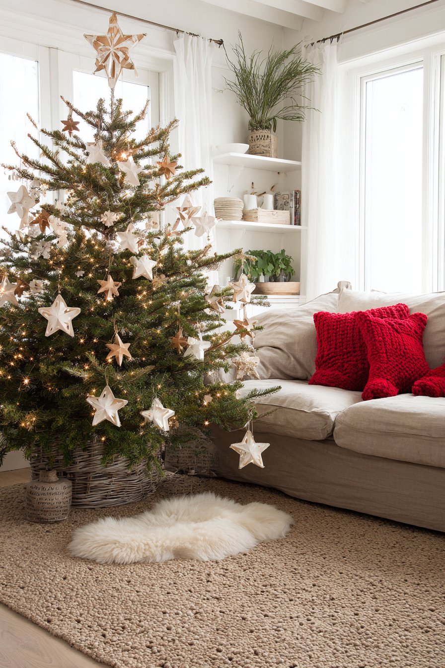 Scandinavian-Inspired Christmas with Hygge Atmosphere