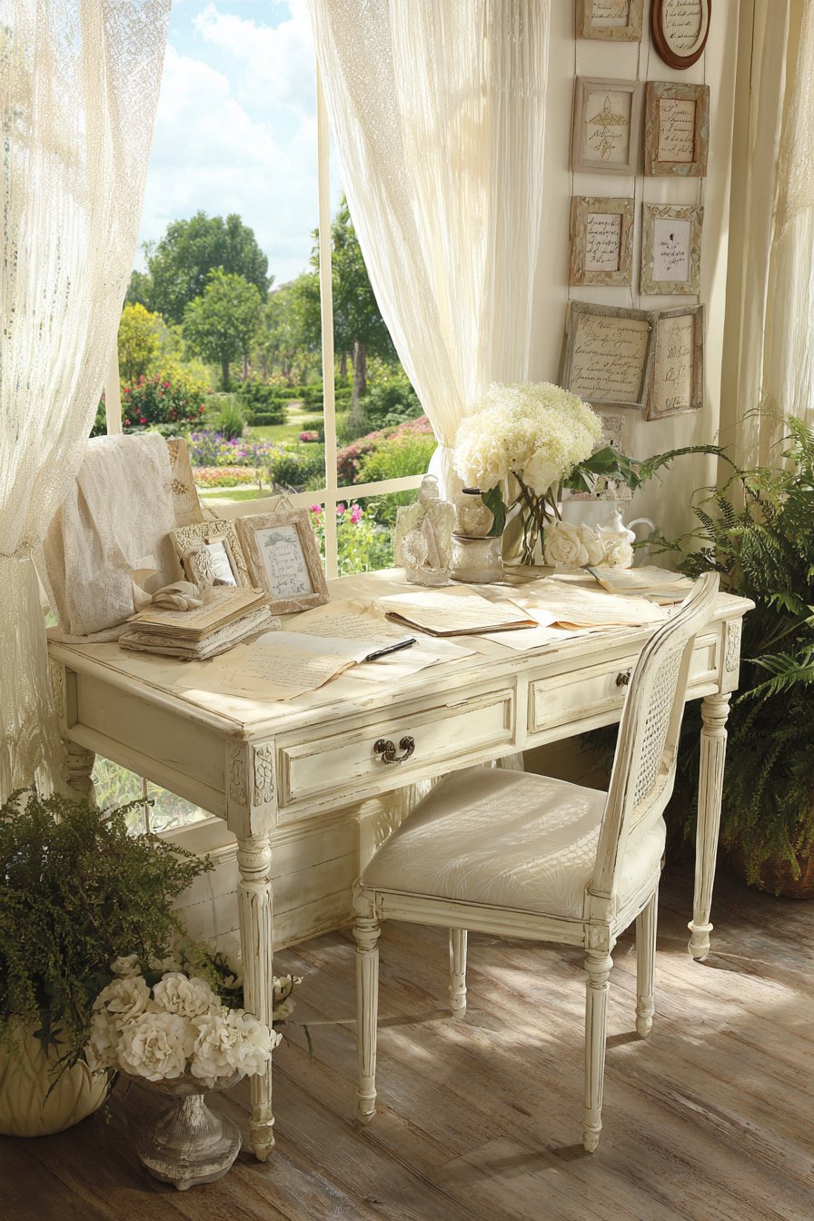 Romantic Writing Desk Corner