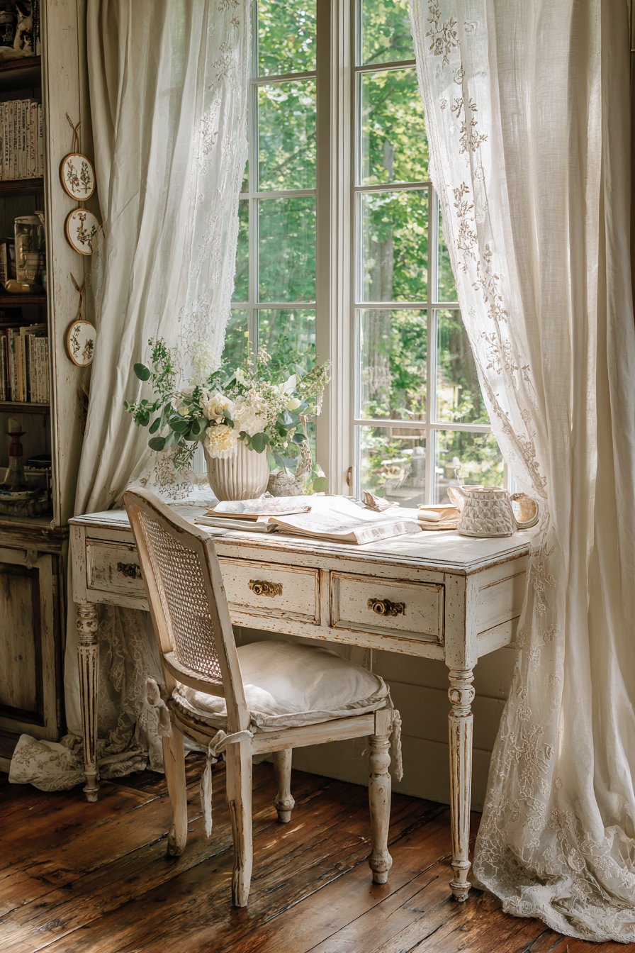Romantic Writing Desk Corner
