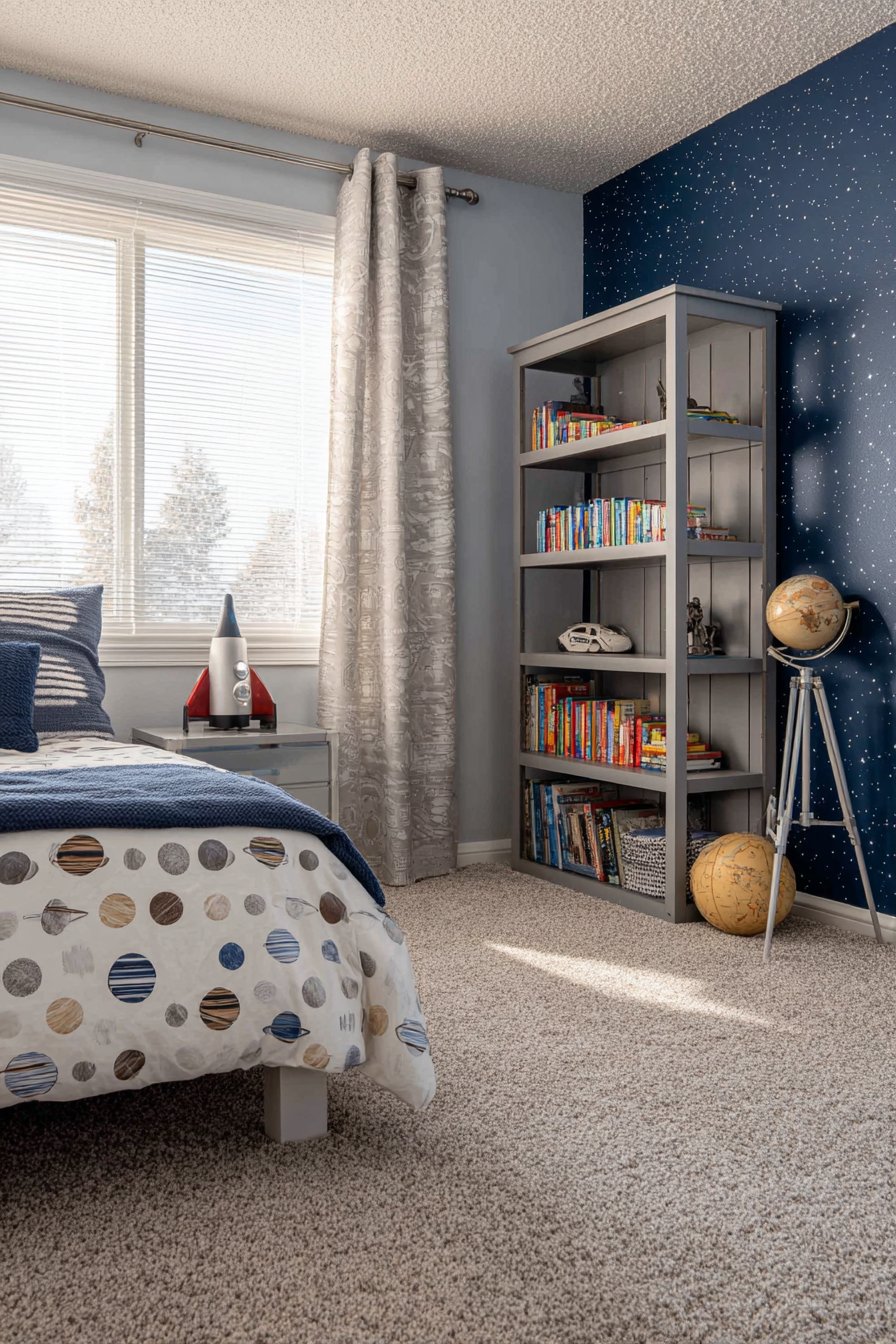 Space Exploration Theme with Educational Elements