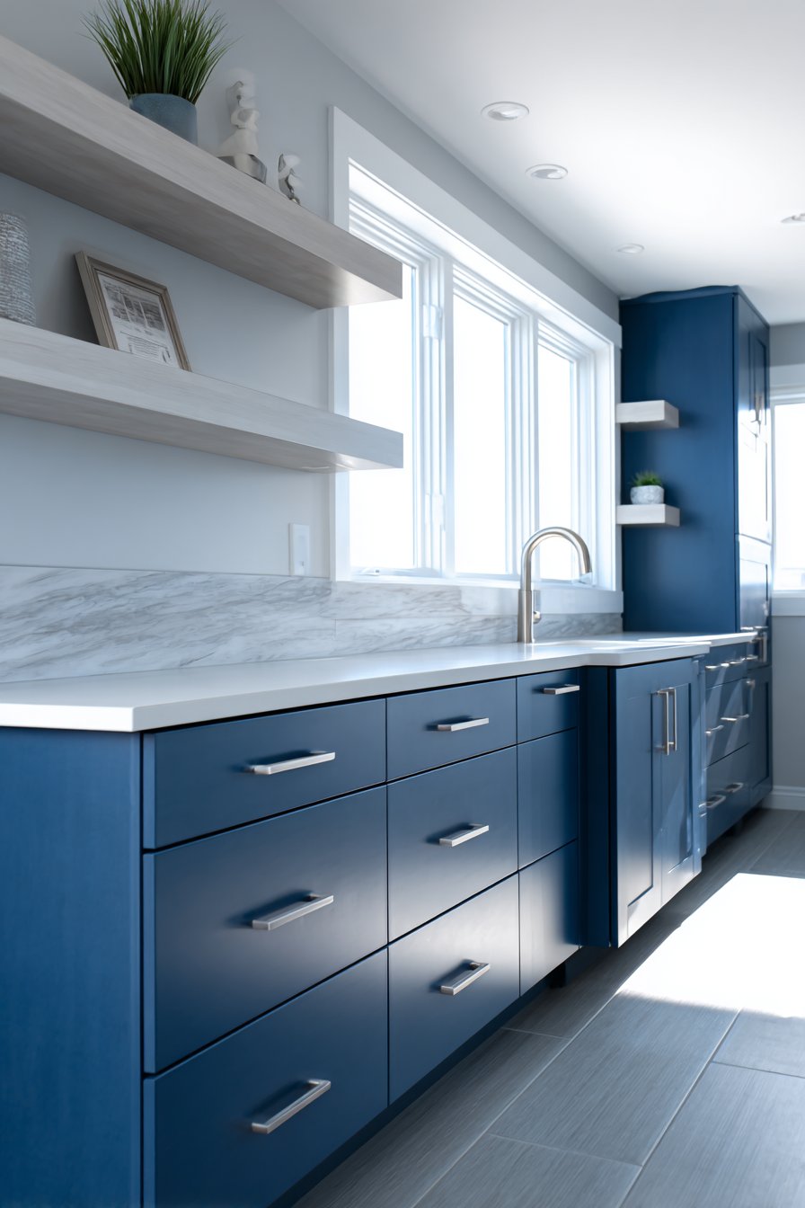 Modern Double Vanity Functionality