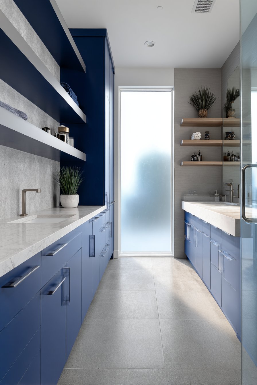 Modern Double Vanity Functionality