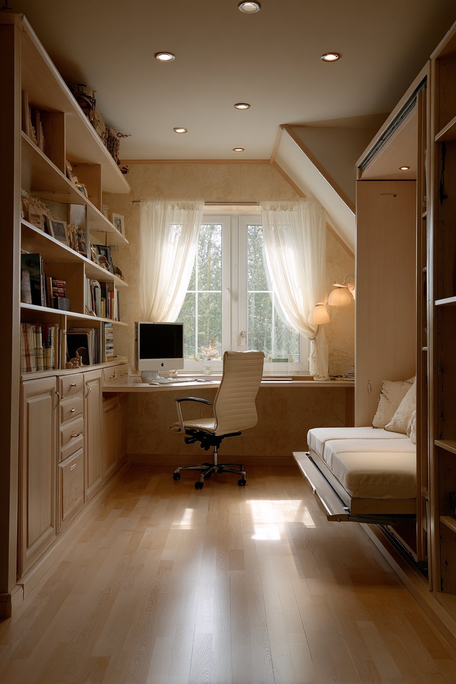 Multifunctional Murphy Bed Innovation