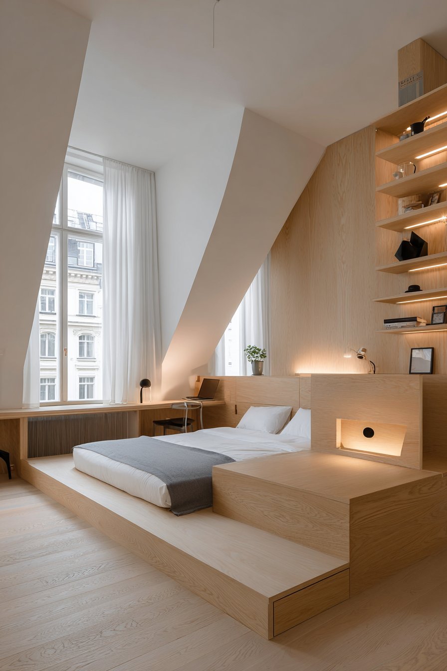 Multifunctional Murphy Bed Innovation