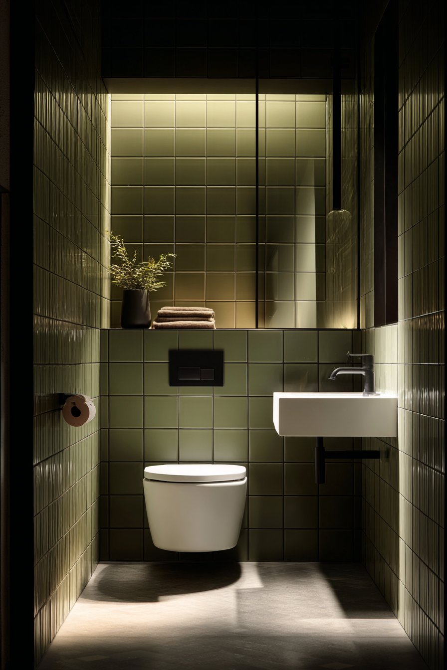 Hunter Green Modern Minimalism