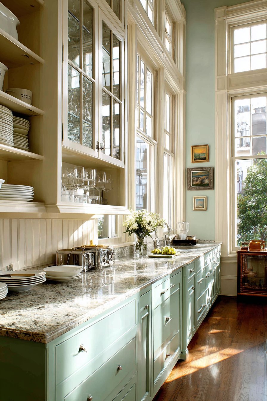 Soft Color Palette with Natural Material Authenticity