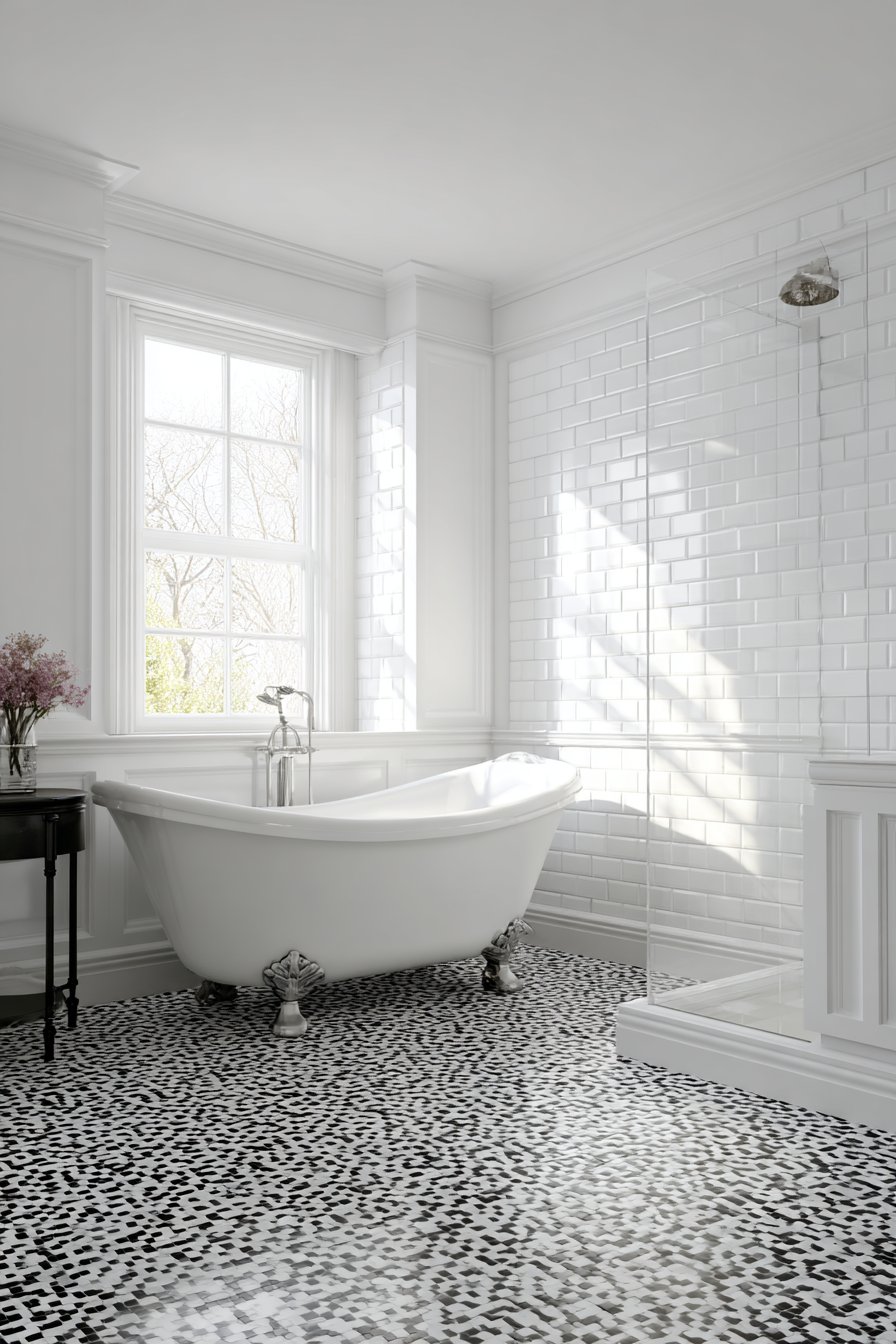 Classic Subway Tile with Vintage Charm