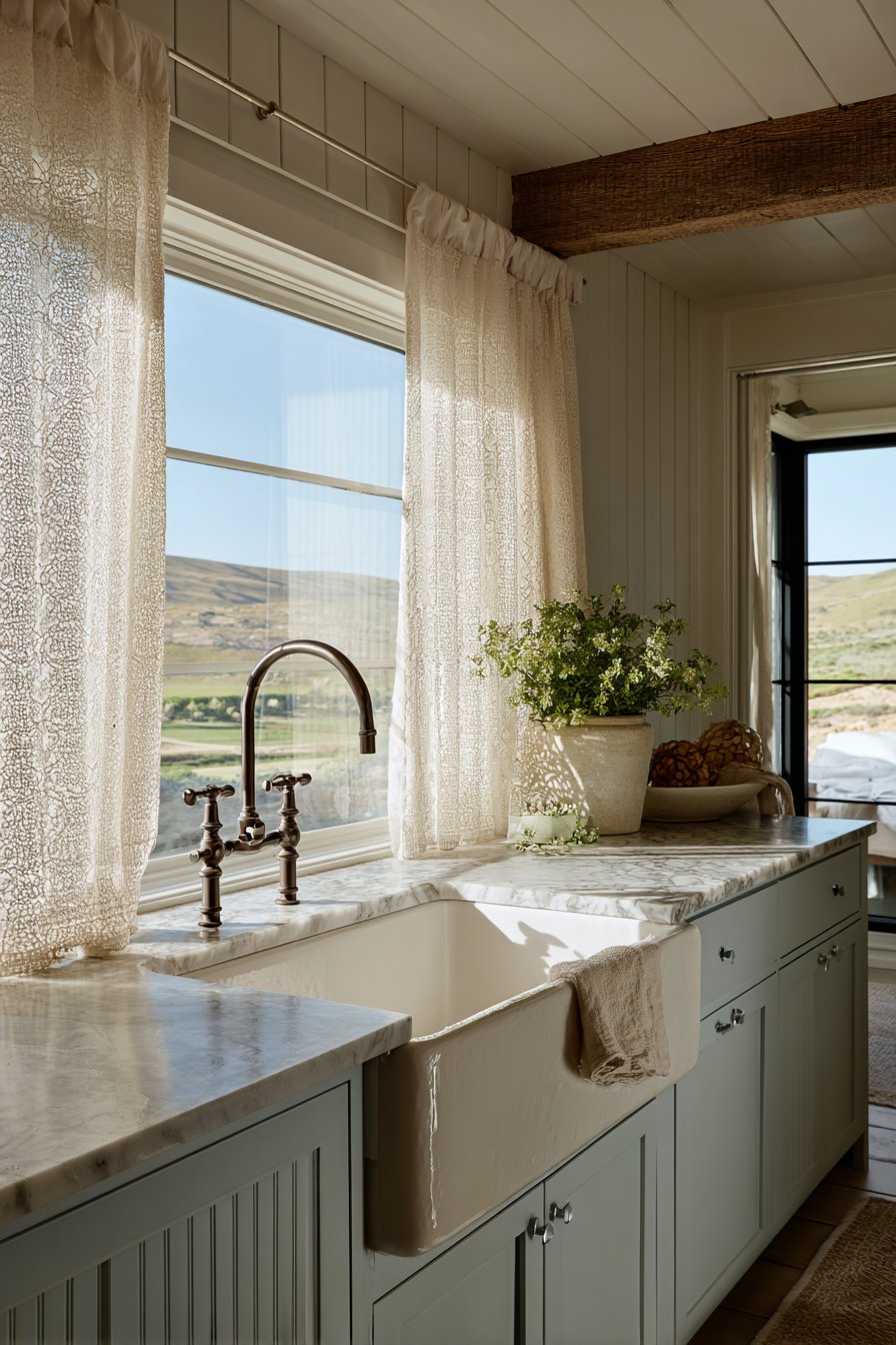  Farmhouse Apron Front Sink with Cottage Appeal