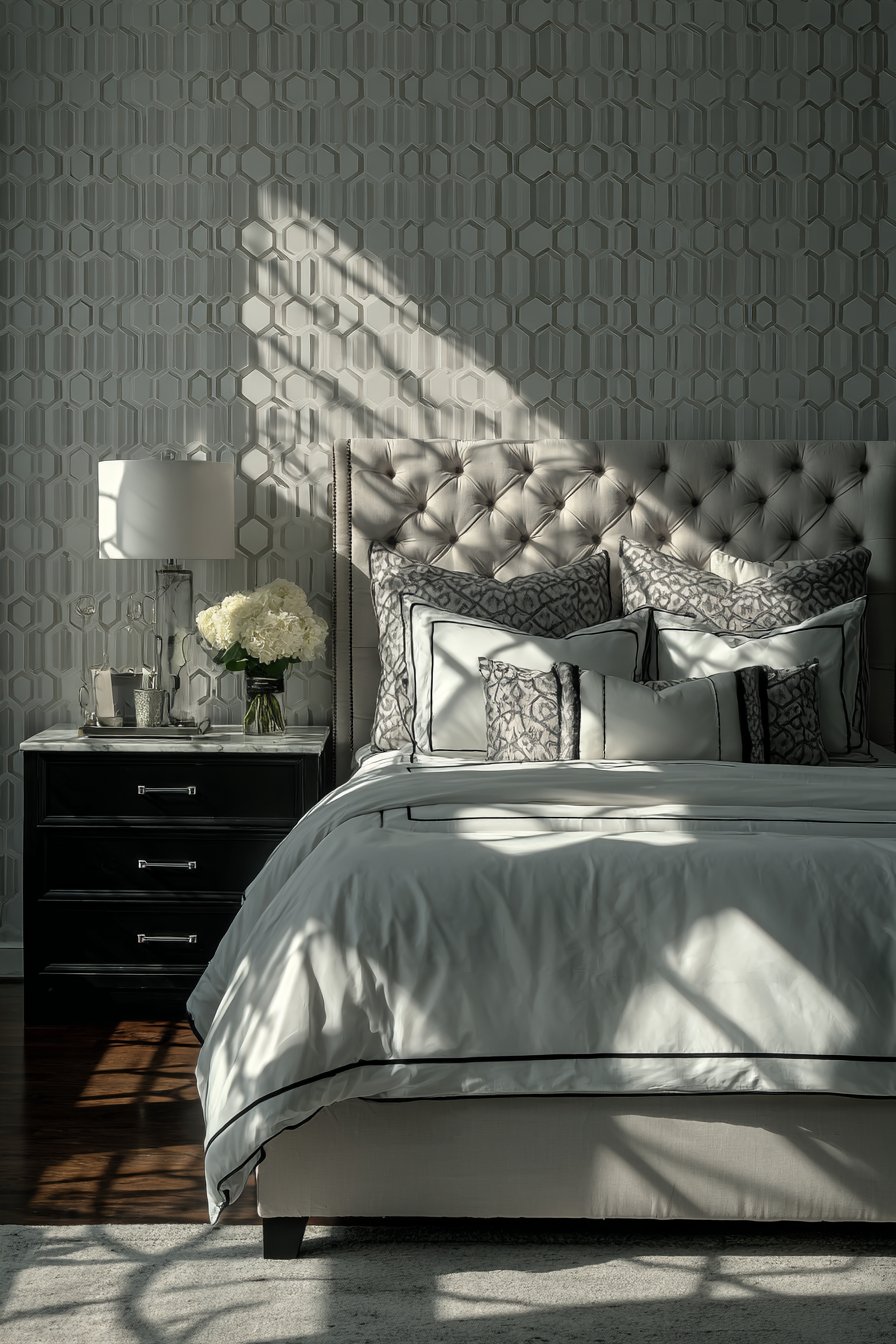 Monochromatic Black and White Drama