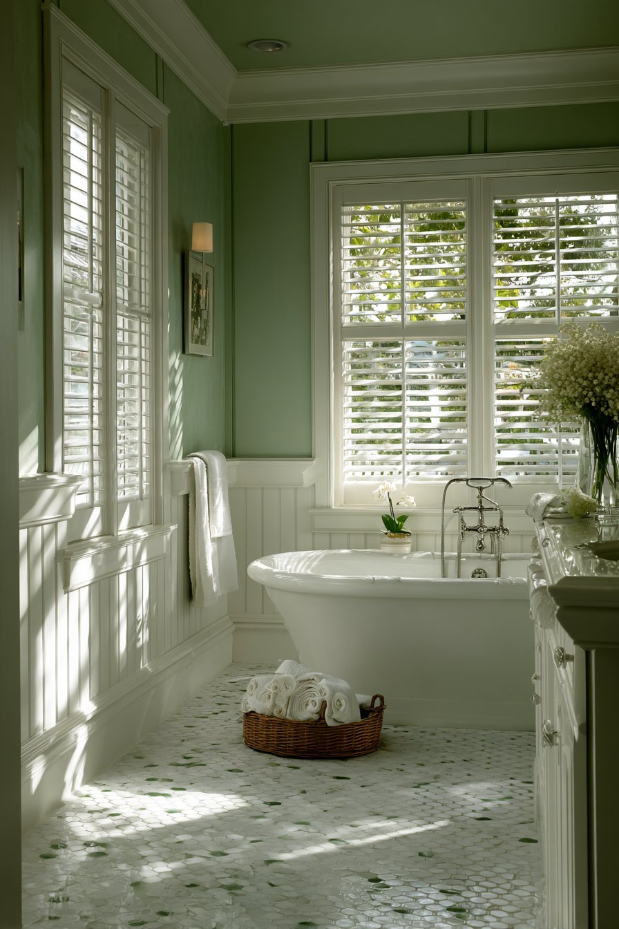 Spa-Like Serenity with Eucalyptus Accents