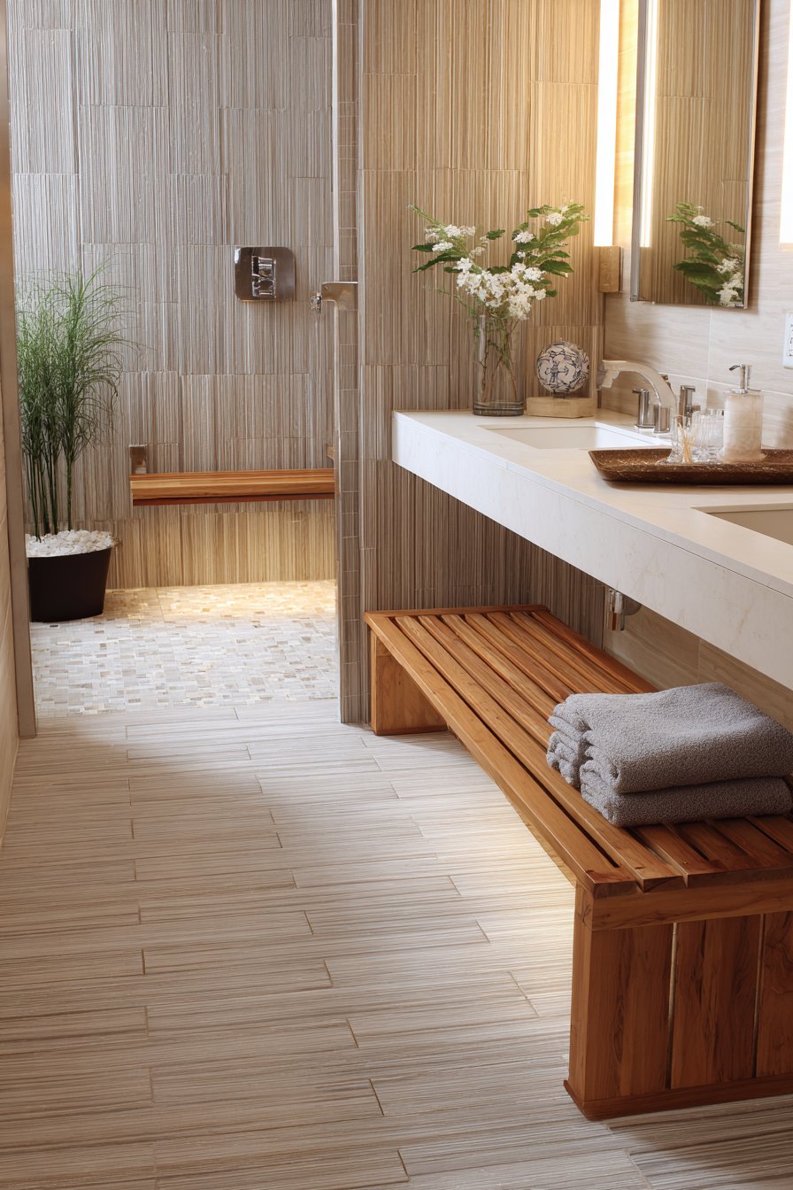Wellness-Focused Accessible Wet Room Design