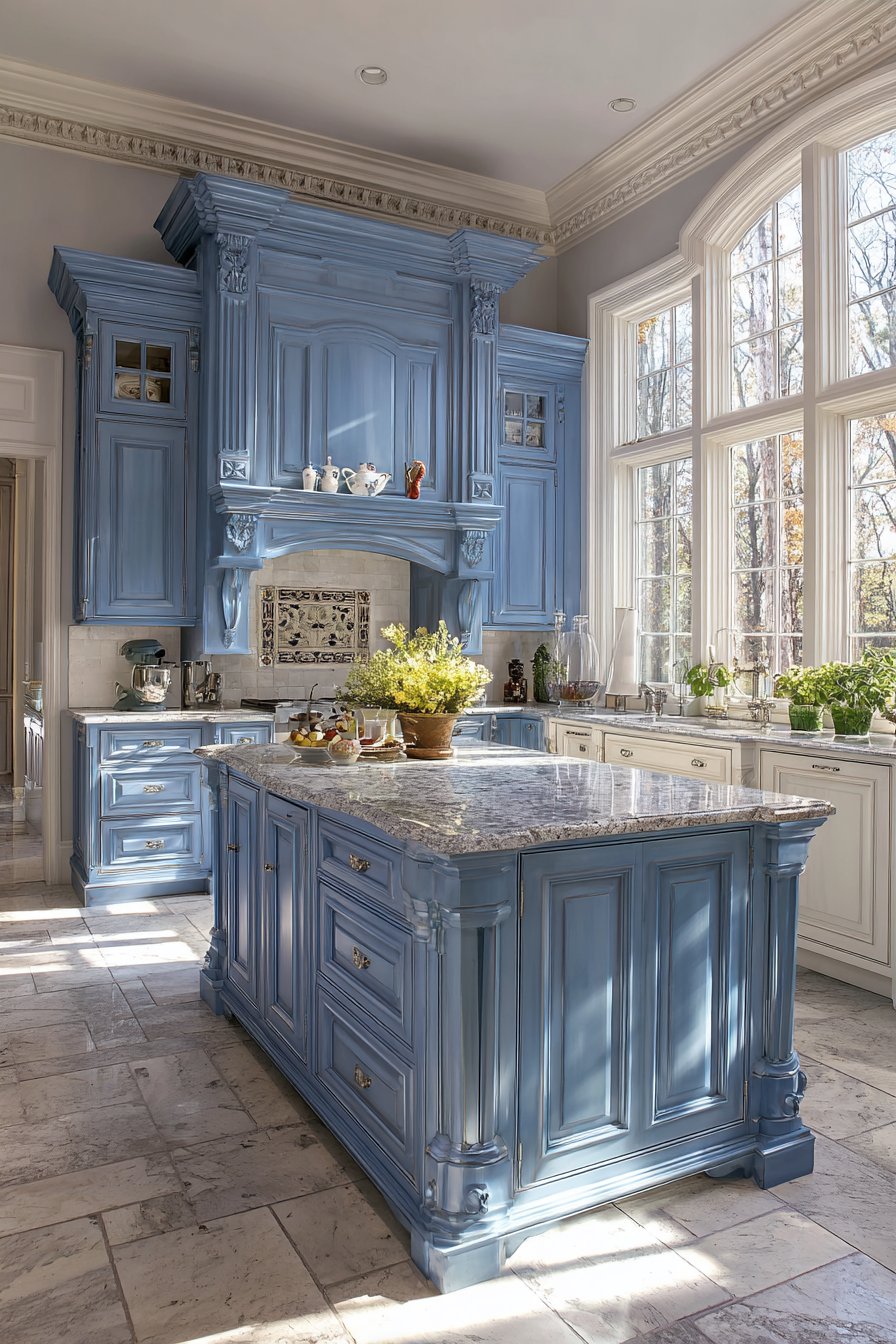 Traditional Wedgwood Blue Timeless Elegance