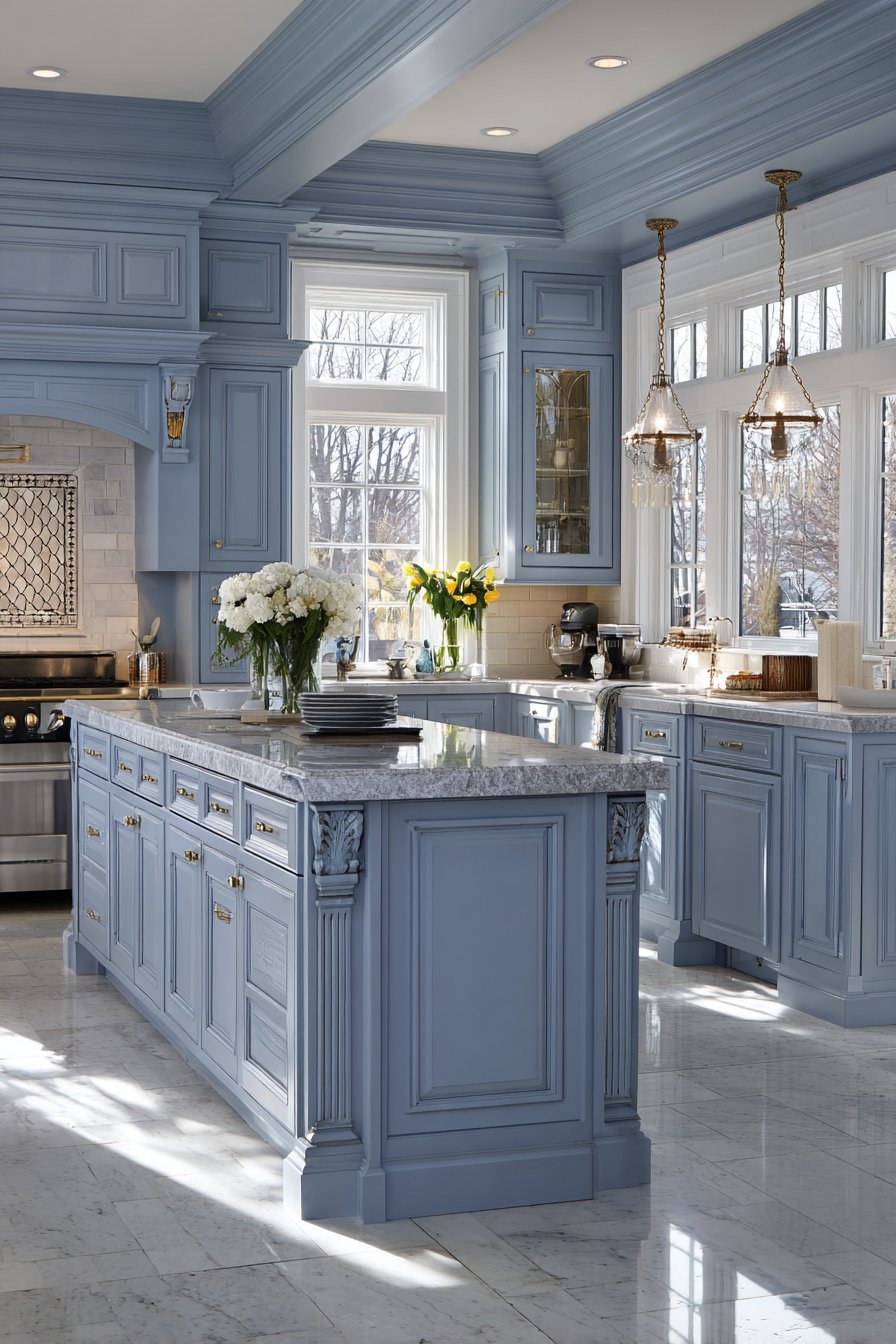 Traditional Wedgwood Blue Timeless Elegance