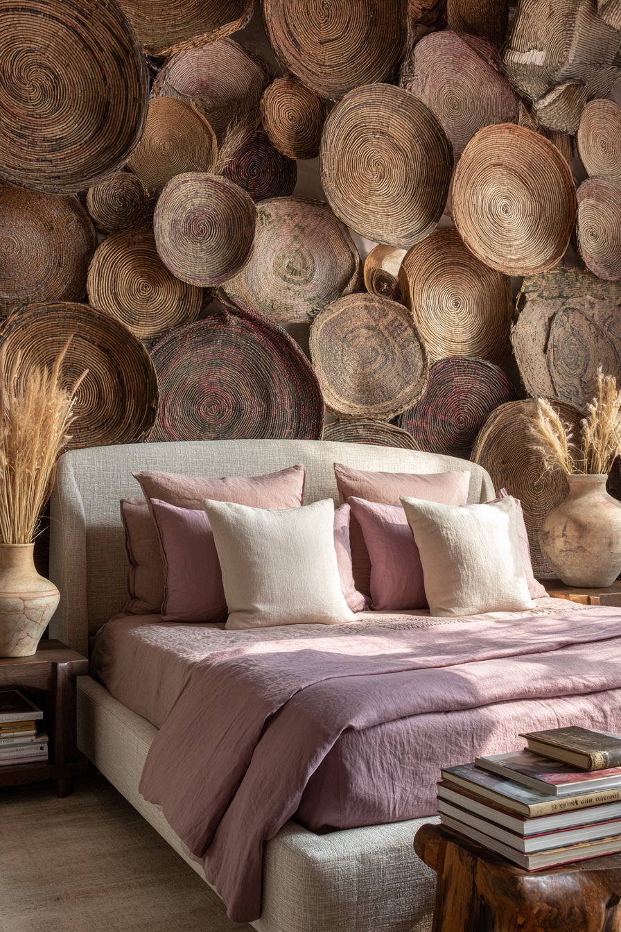 Artistic Basket Displays and Organic Installations