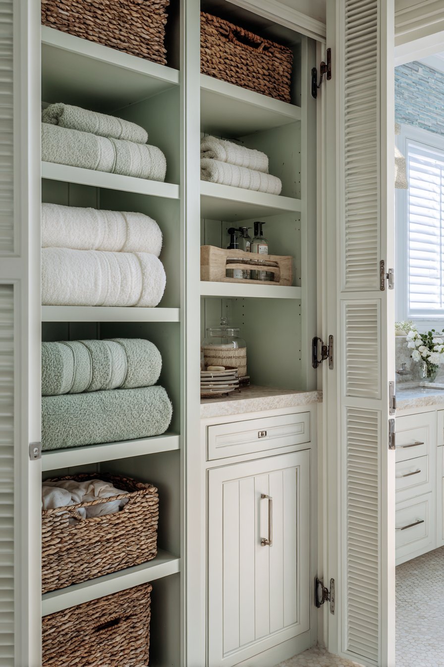  Built-In Storage with Coastal Cottage Appeal