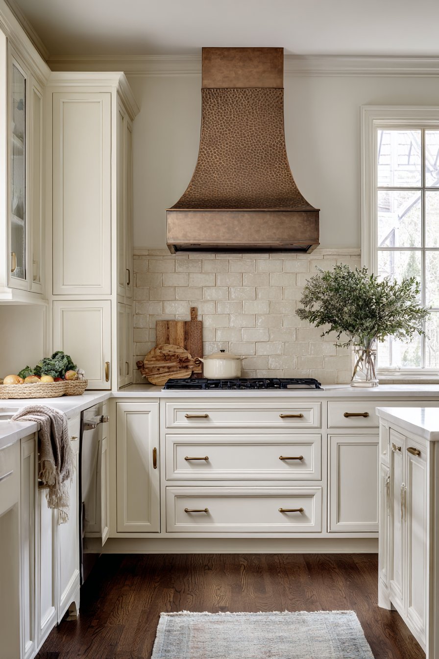 Handmade Tile Backsplash with Artisanal Details