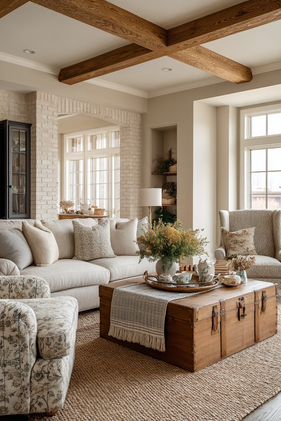 Eclectic Seating with Intimate Conversation Areas
