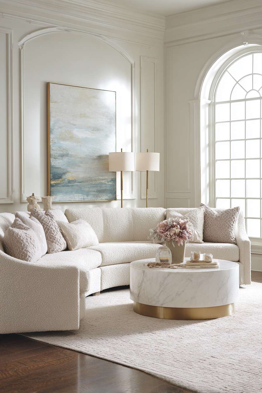 Curved Contemporary Sophistication