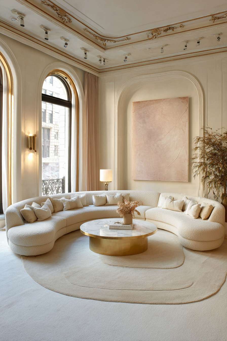 Curved Contemporary Sophistication